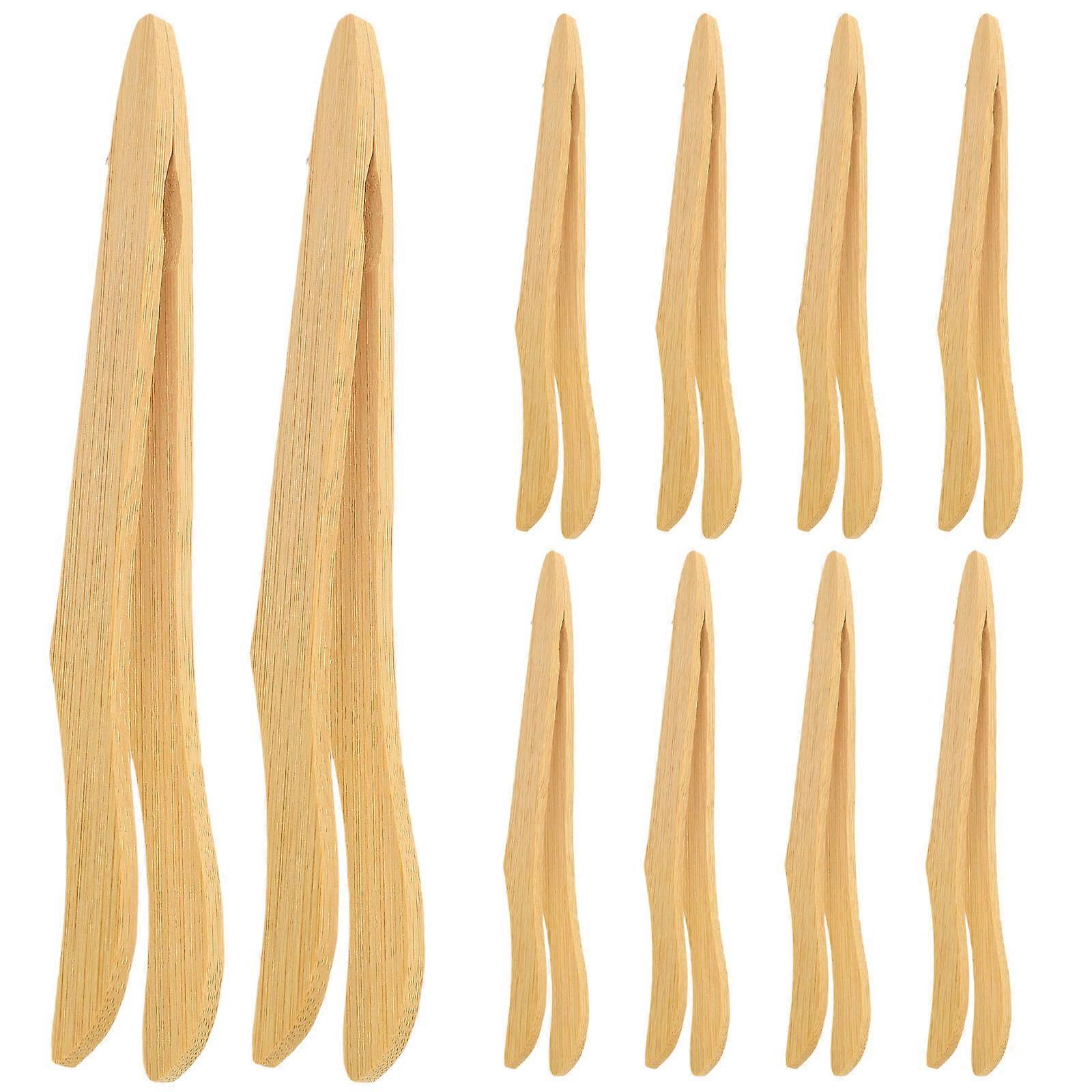 Practical Tea Cup Clip for Home Use with Smooth Plastic Surface Khaki Color 10 Pieces