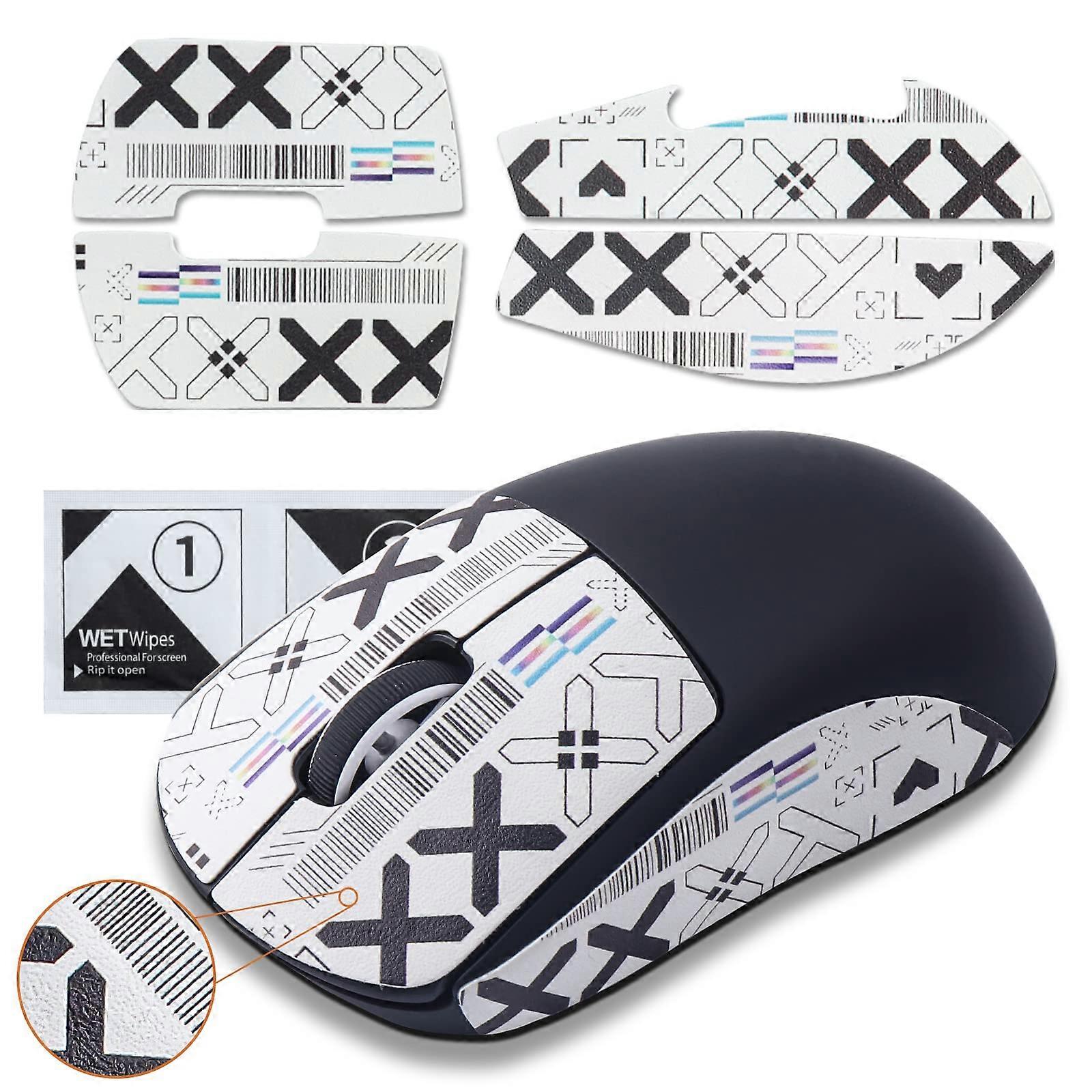 Mouse NonSlip Sticker for Logitech G Pro X Superlight, SelfAdhesive, PreCut
