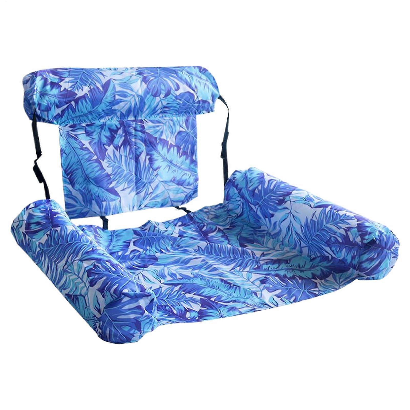 Inflatable Hammock, Portable Pool Seat, Inflatable Air Mattress for Pool, Camping, Boating, Outdoor