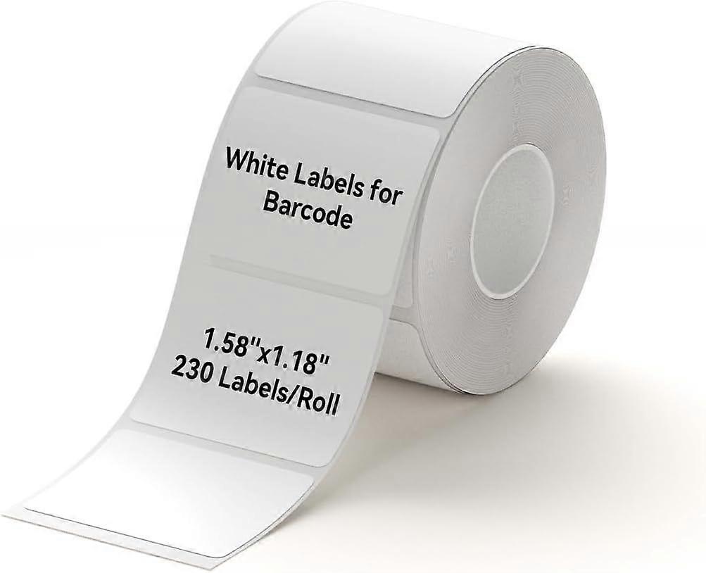 2025 Latest Model Label Maker Tape White Label Print Paper Compatible for B1 B21