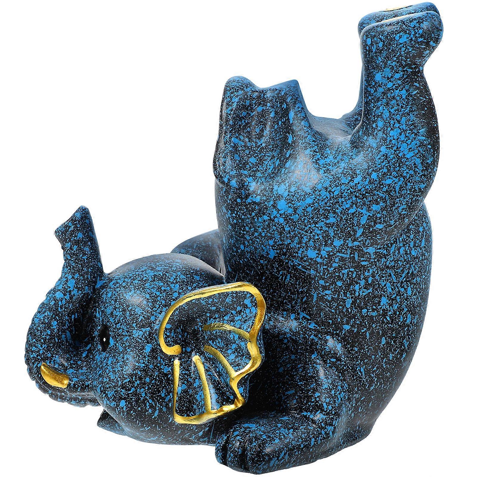 Söta djur glasögon hållare glasögon display rack harts material hemmakontor användning 1set