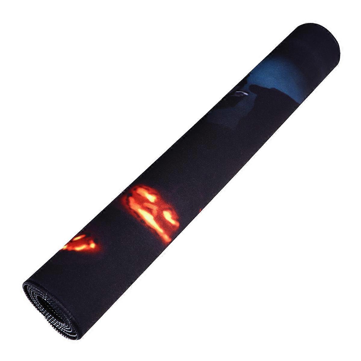 Gaming Mouse Pad Desk Accessories Smooth Surface Non Slip Firm Grip on Desktop 35.4×15.7×0.1in 1Pcs