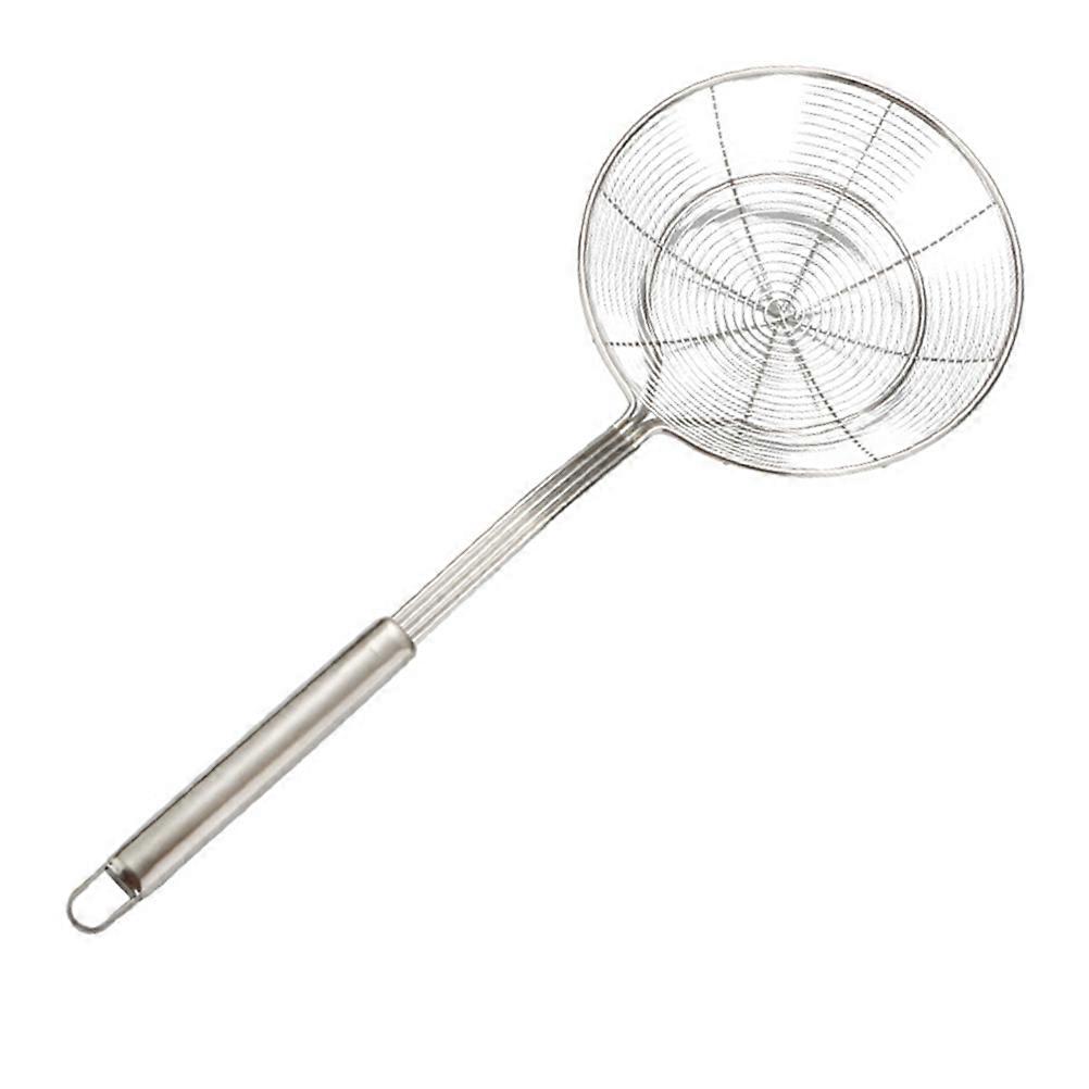 Mesh Colander 1Pcs Silver No-Deform Mesh Oil Filter Strainer Tool for Kitchen Use