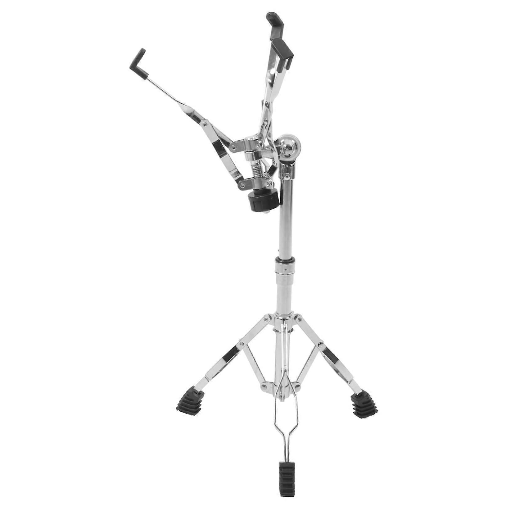 Portable Snare Drum Stand with Drumstick Holder, Adjustable Height, Stable DoubleLeg