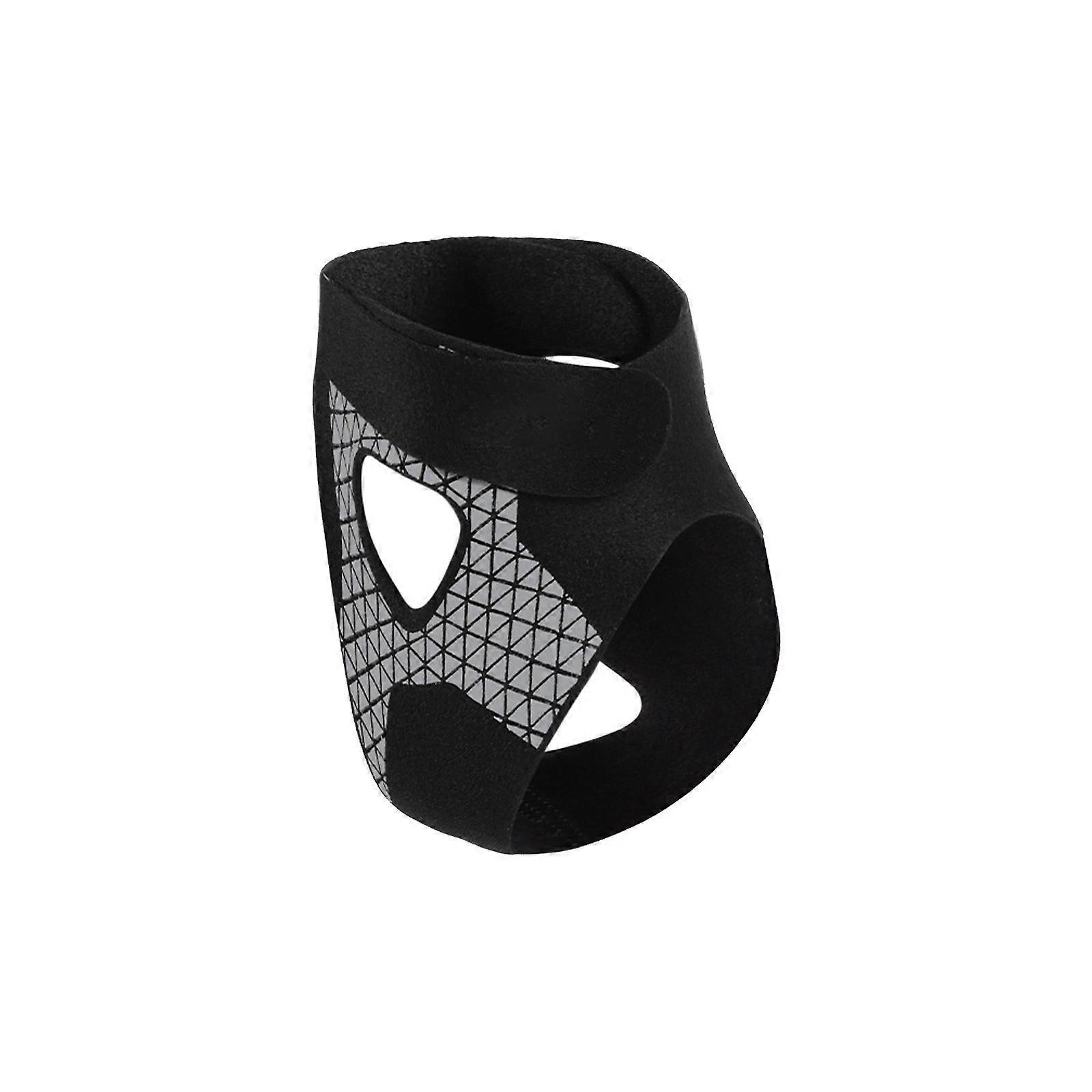 סד קרסול נושם תמיכת קרסול רצועות כריכה דו-כיווניות מגן קרסול נוח לריצה וכדורסל M