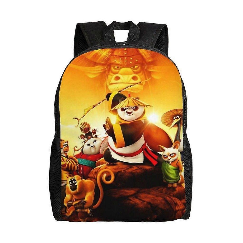 حقيبة مدرسية للكونغ فو باندا حقيبة ظهر أزياء للأولاد حقيبة مدرسية للطالب حقيبة ظهر للسفر-hjka159