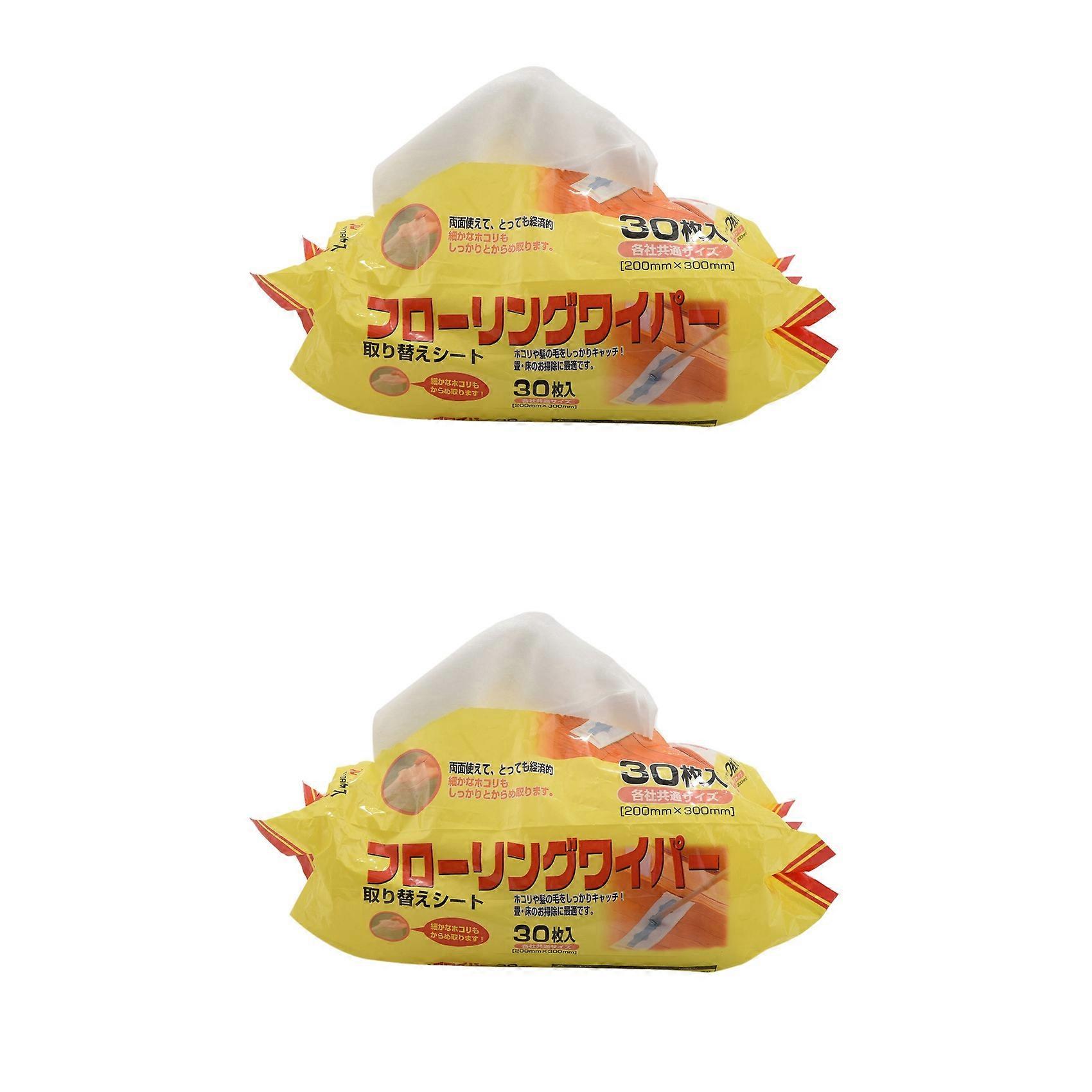 360PCS Disposable Sheets Floor Cleaning Wipe Electrostatic Mop Dust Paper