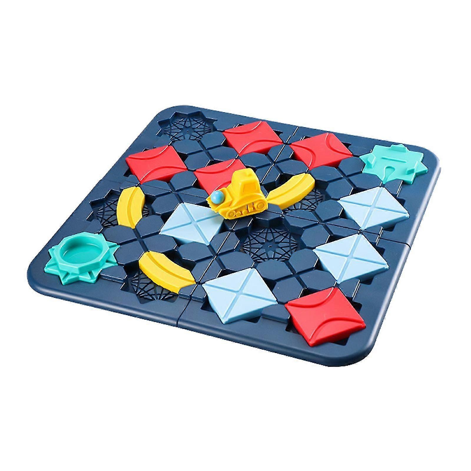 Road Maze Thinking Logical Toy Intelligence Maze Board for Unisex Children