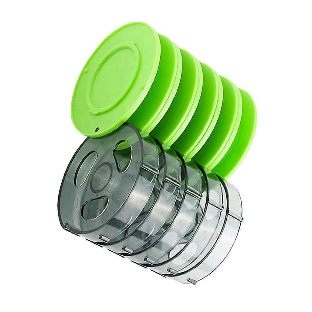 Fish Line Winding Tool Round Bobbin For Friends Who Like Fishing With 2.8X2.8X2.8In Silicone 1Pack