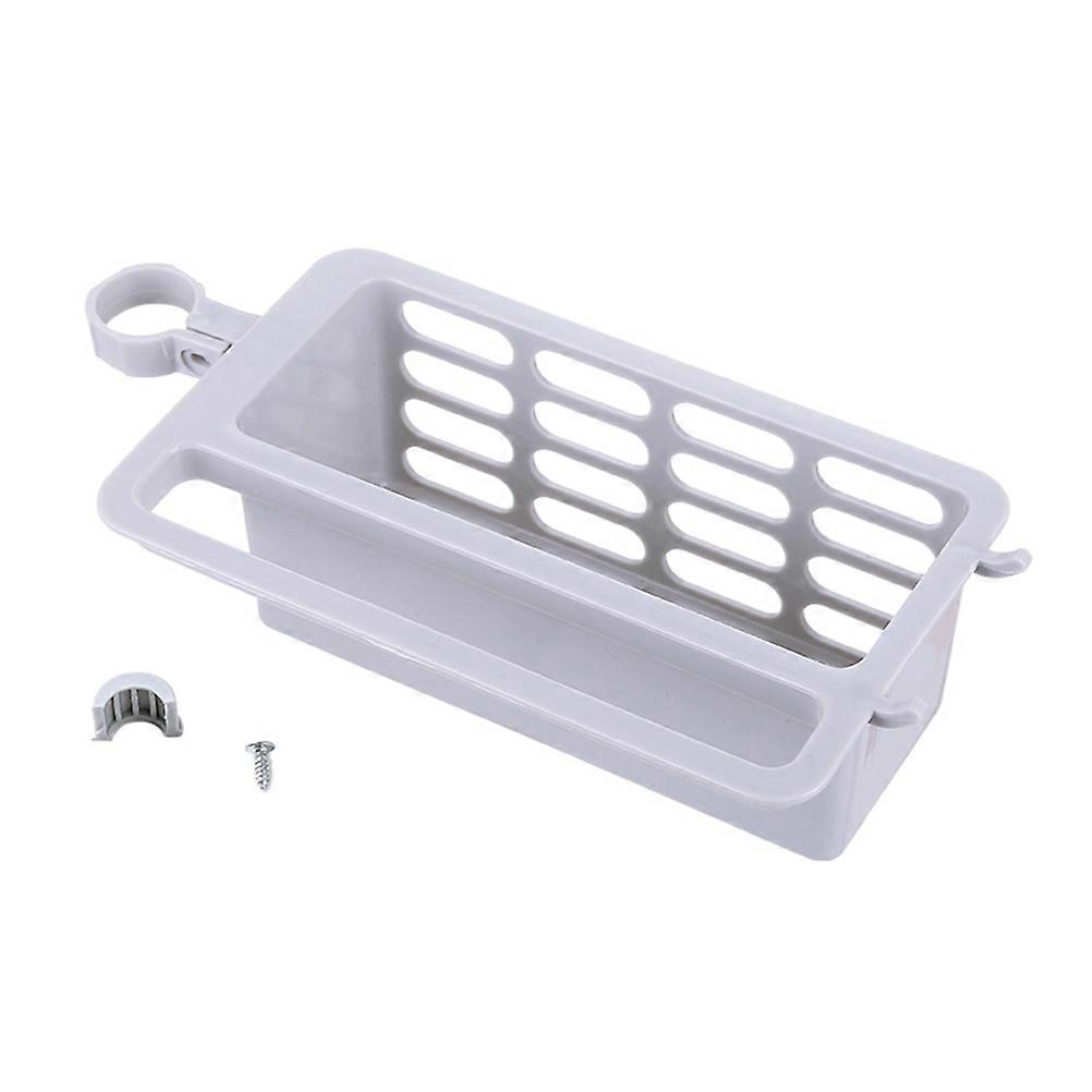 Multi-function Kitchen Sink Rag Holder Drain Drying Rack Grey Color 1Pack