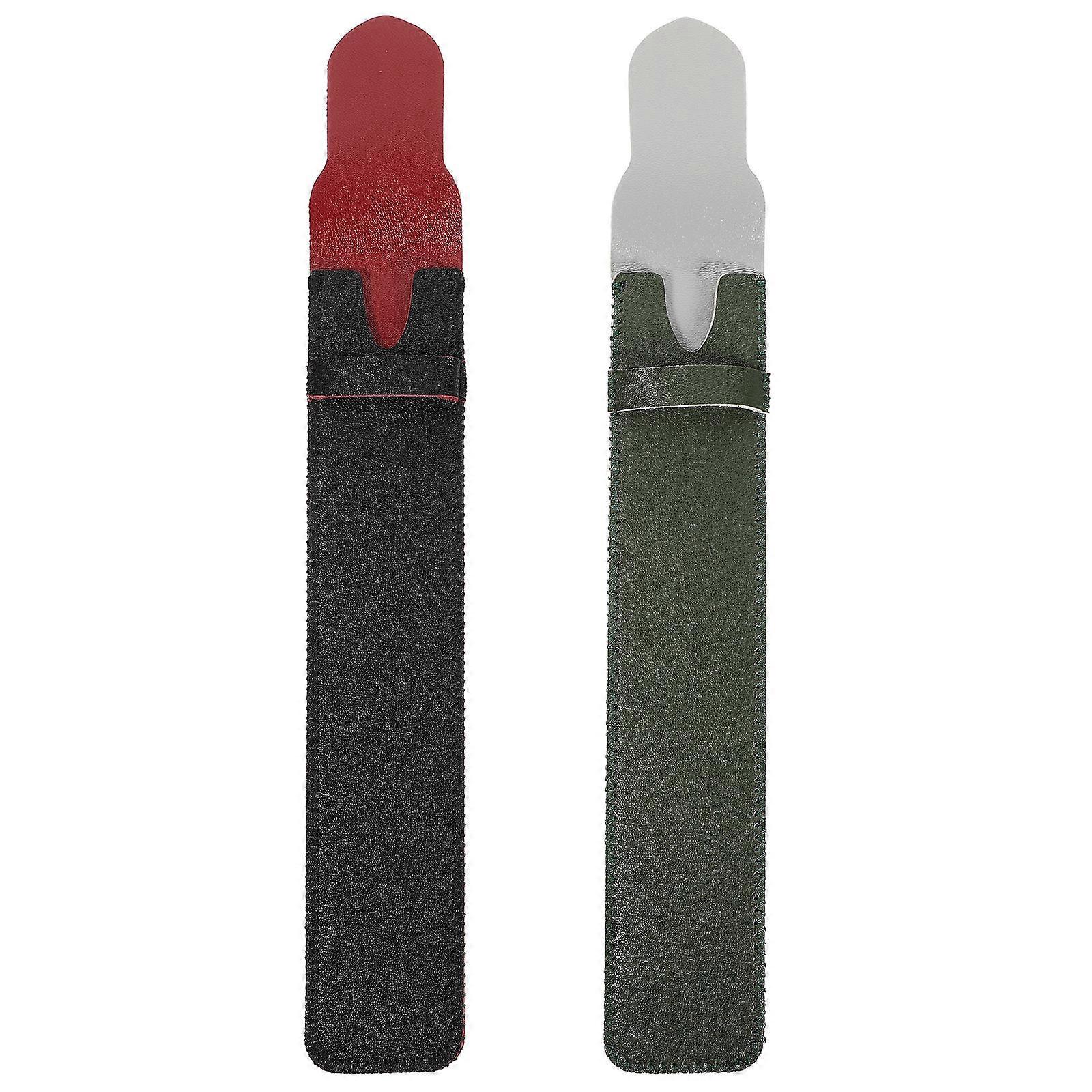 Stylus Pen Protector PVC Material Scratch-Proof Cover for Pencil Simple Style 2Pack