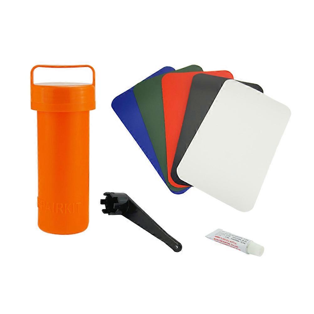 Repair Patch Kit for Inflatable Boats Kayak Canoe with Sturdy Plastic Material Assorted Color
