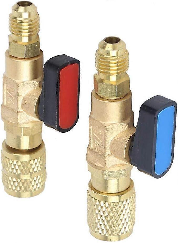 R22 R410A Air Conditioning Refrigerant Valve Ball Valve Hose Adapter
