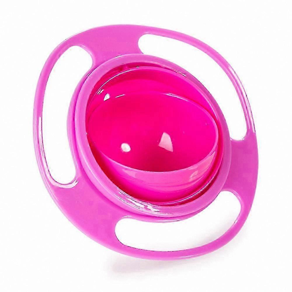Rotating Gyro Bowl with Lid for Splash-Free and Shake-Free Use