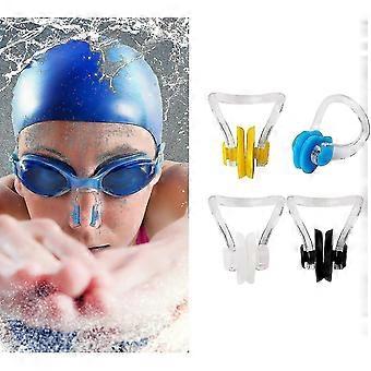 Kids Nose Clips For Swimming, 4 Pcs Silicone Swimming Nose Pegs For Kids Adults,_ftyv 0619
