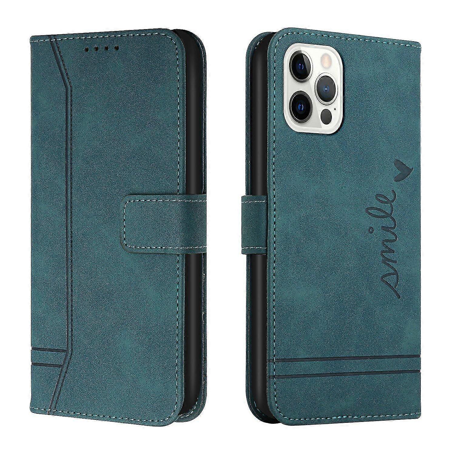 Leather Magnetic Closure Case with Flip Wallet Stand Function Cover f