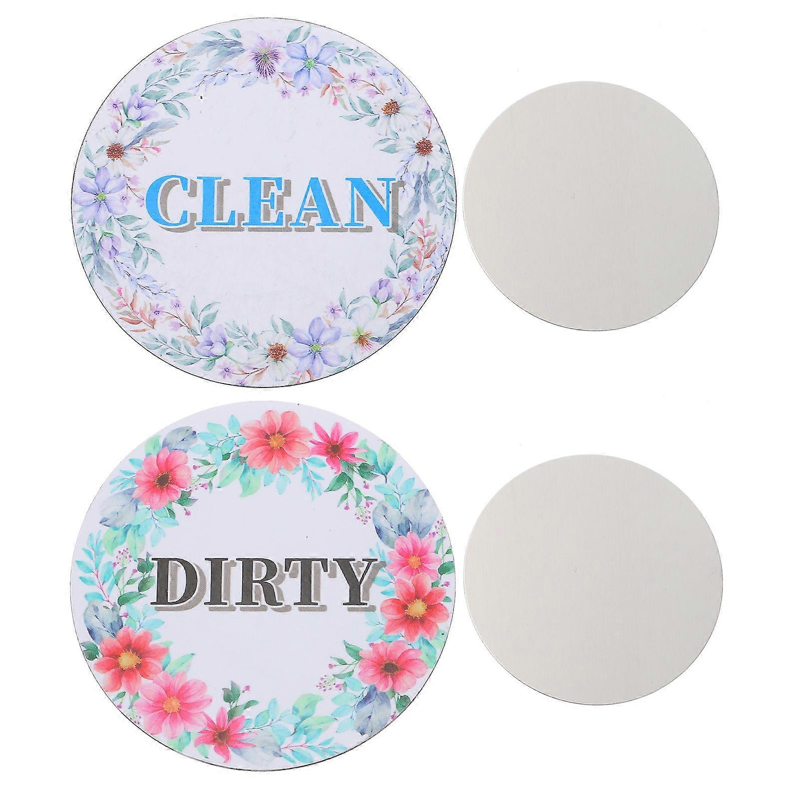 Assorted Dirty Indicator Magnet 1Pack For Kitchen Use Magnetic Display Designed For Homeowners