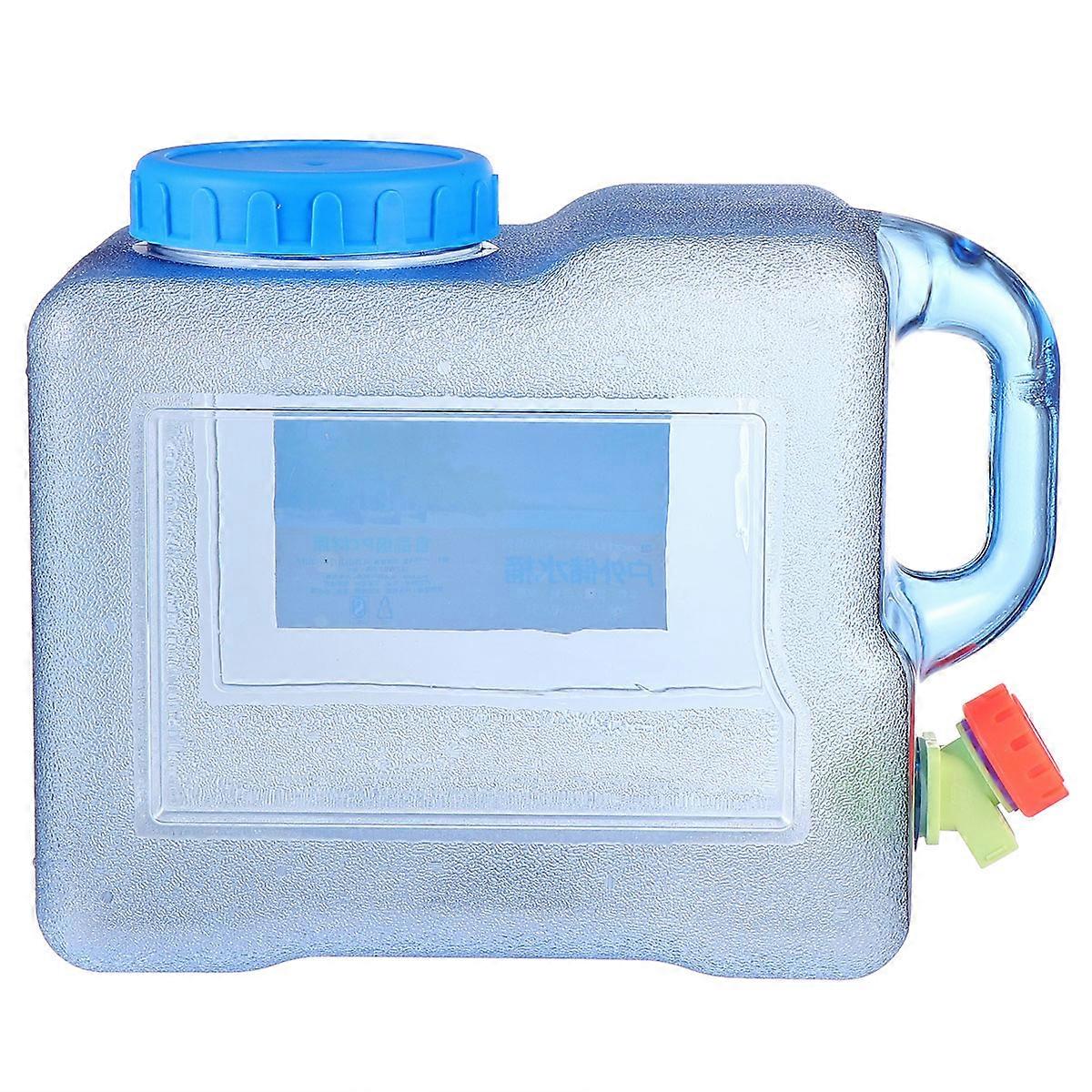 Portable Water Storage Bucket For Family Outdoor Use 25x22x18cm Durable Plastic 1Set