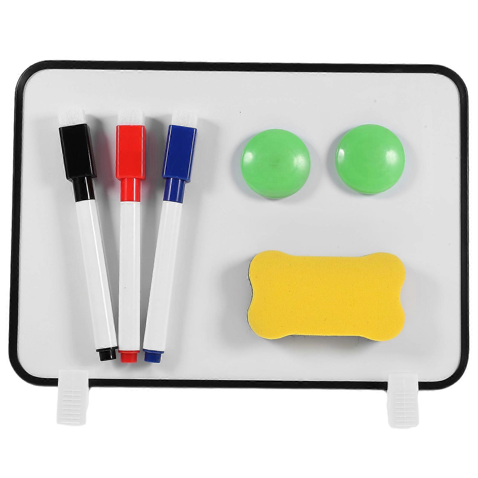 Dry Erase Board Small Whiteboard Suitable For Students Families Office Work Multi-Function 21.00X15.00X1.00CM 1 Set