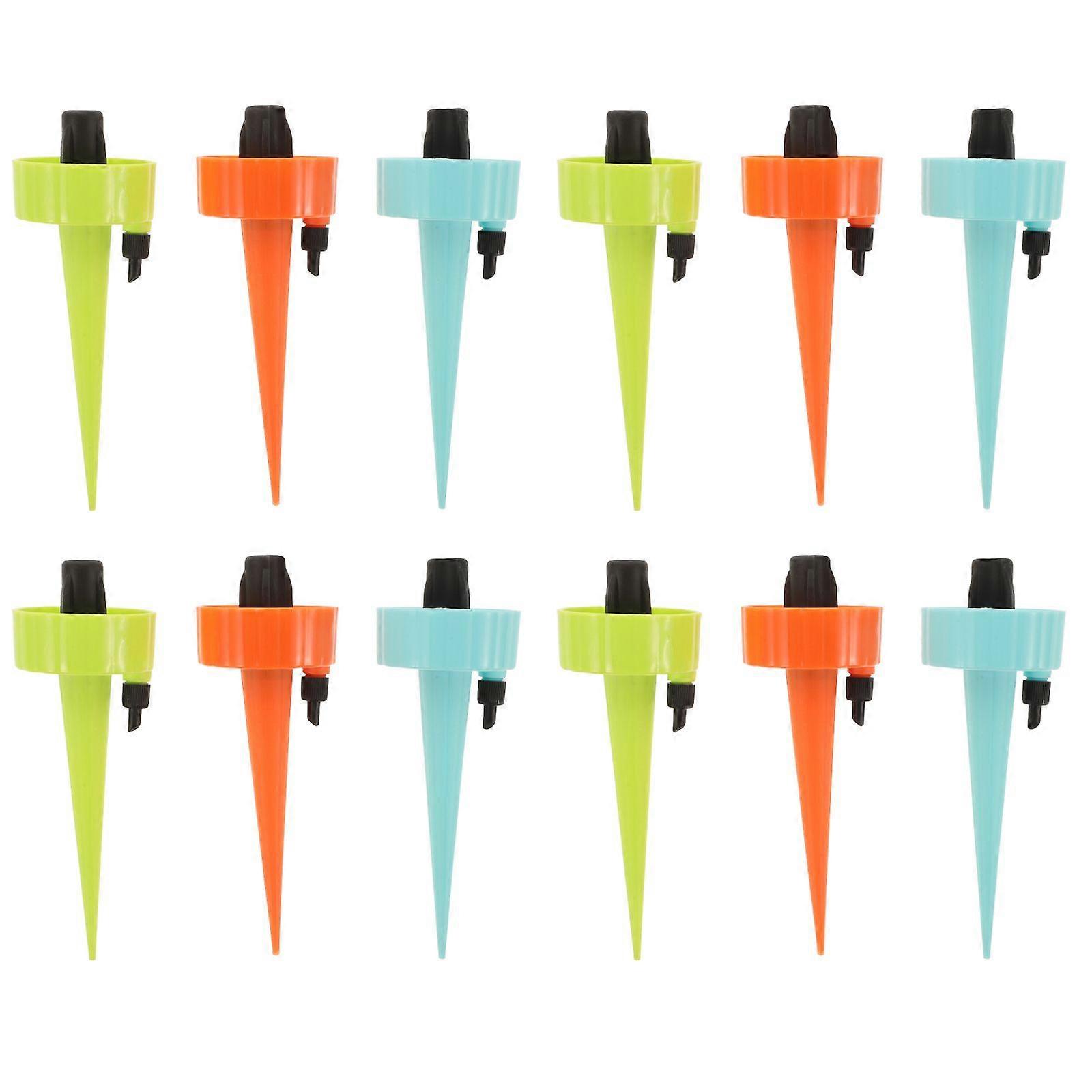 12pcs Automatic Garden Drip Irrigation Self Water Stake with Slow Release Control