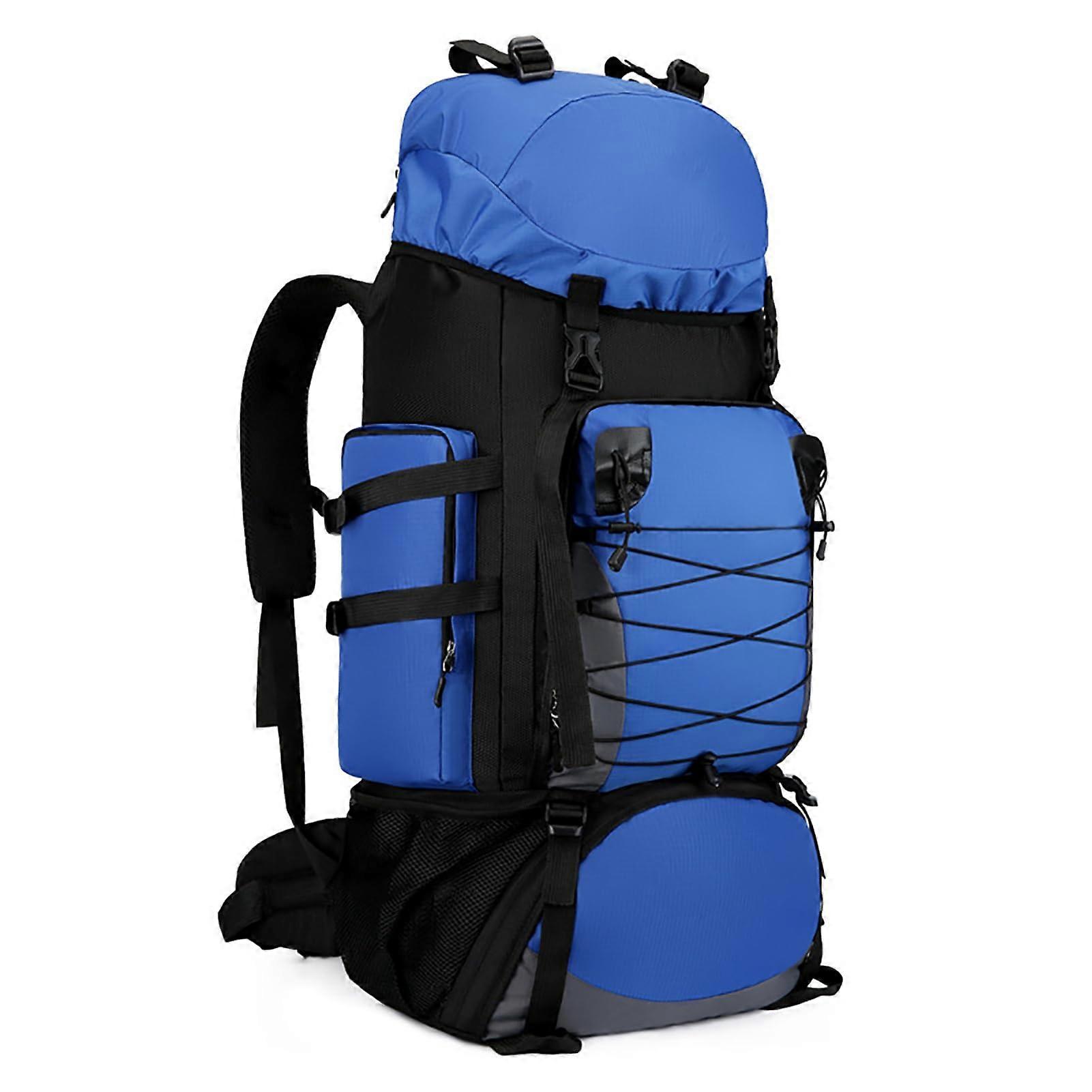 Hiking Backpack 80L-90L Waterproof Trekking Backpack for Men and Women Blue for Mountaineering Camping and Travel | Fruugo US Hiking Backpack 80L-90L Waterproof Trekking Backpack for Men and Women Blue for Mountaineering Camping and Travel | Fruugo US