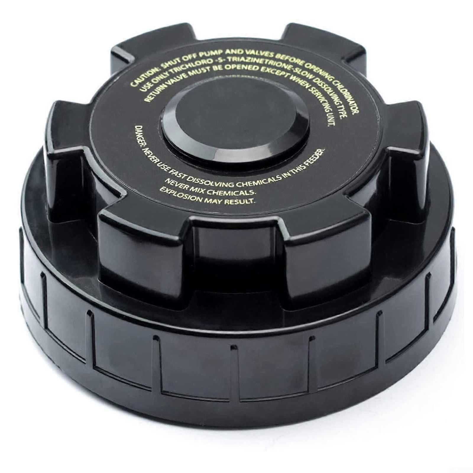 ABS Chlorinator Cap Replacement for Hayward CL200 CL220 Pool Spa Parts Compatible Durable UV Resistant Black Cover