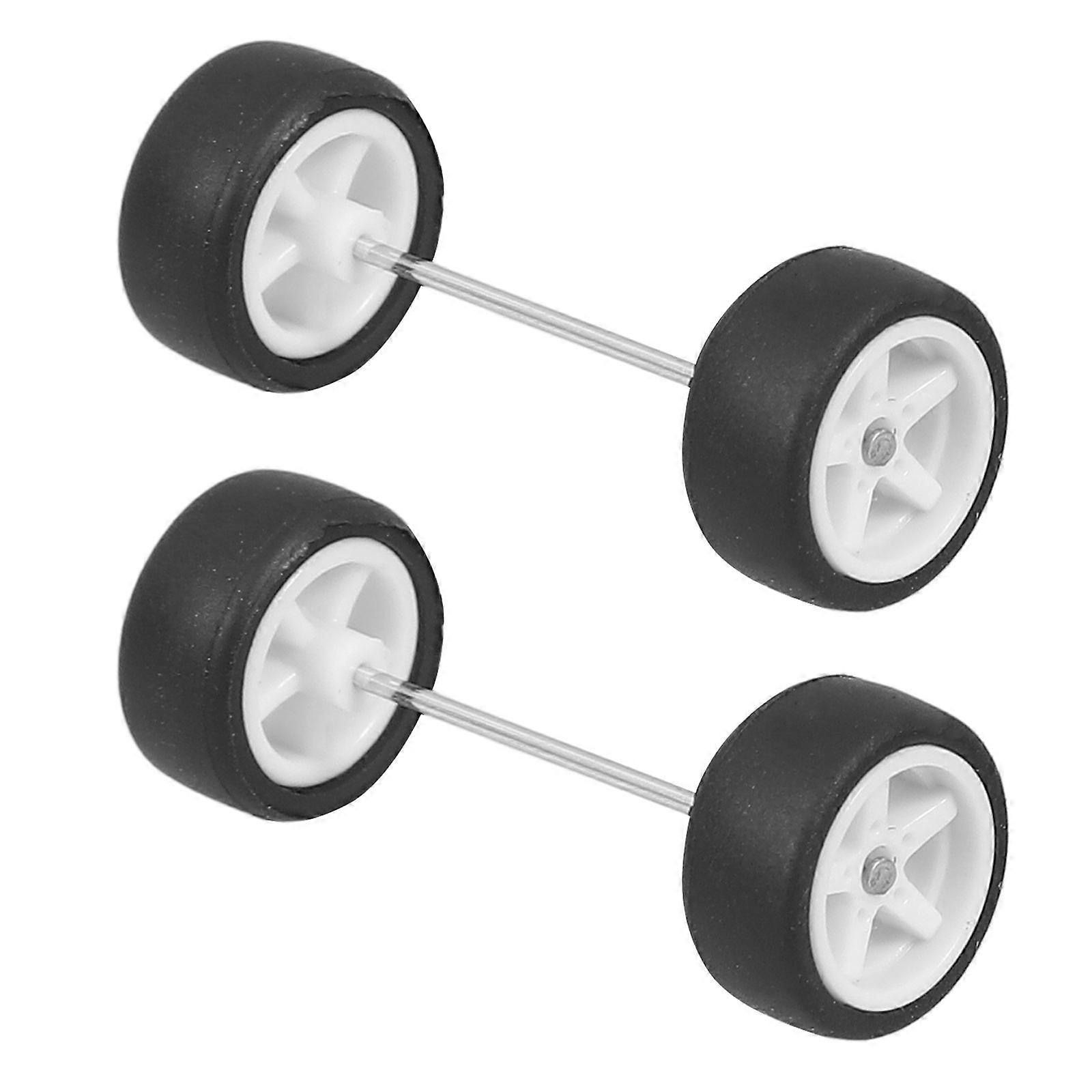 1 készlet csere játék autókerék cserélhető 1/64 játék autógumi játék autó kerekek
