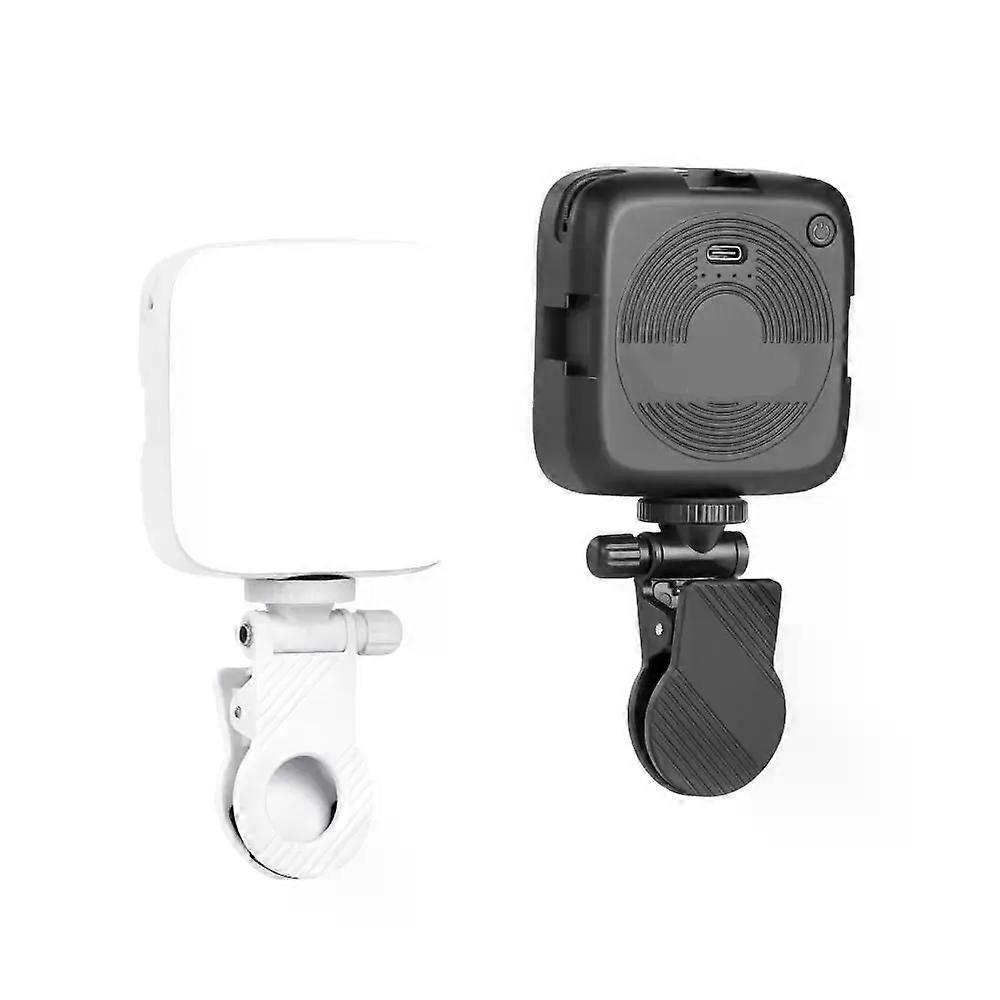 1/4 Screw Mount Mini Fill Light Clip Portable Mobile Phone Computer Fill Light Fixed Camera Flash Holder Plastic