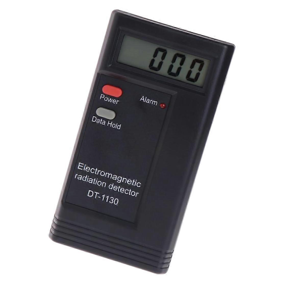 Electromagnetic Radiation Detector DT1130 Dosimeter Tester with Audible Alarm - Battery-Free, Compact Design, Accurate Measurements