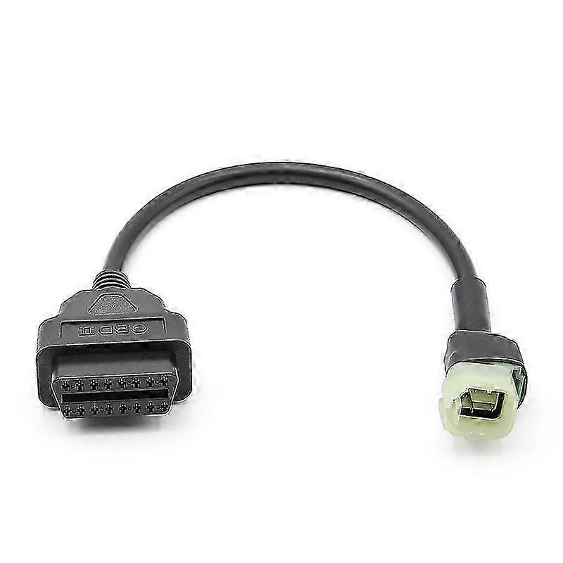 OBD2 to 4 Pin Diagnostic Adapter Cable for Motorcycle Fault Detection