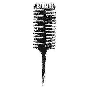 3-Way Hair Dye Comb & Sectioning Tool for Salon Highlights and Styling
