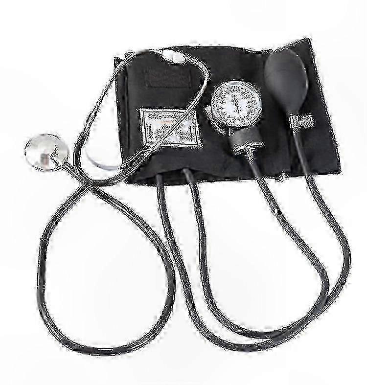 Manual Blood Pressure Monitor with Cuff and Stethoscope for Home Health Tracking hwy