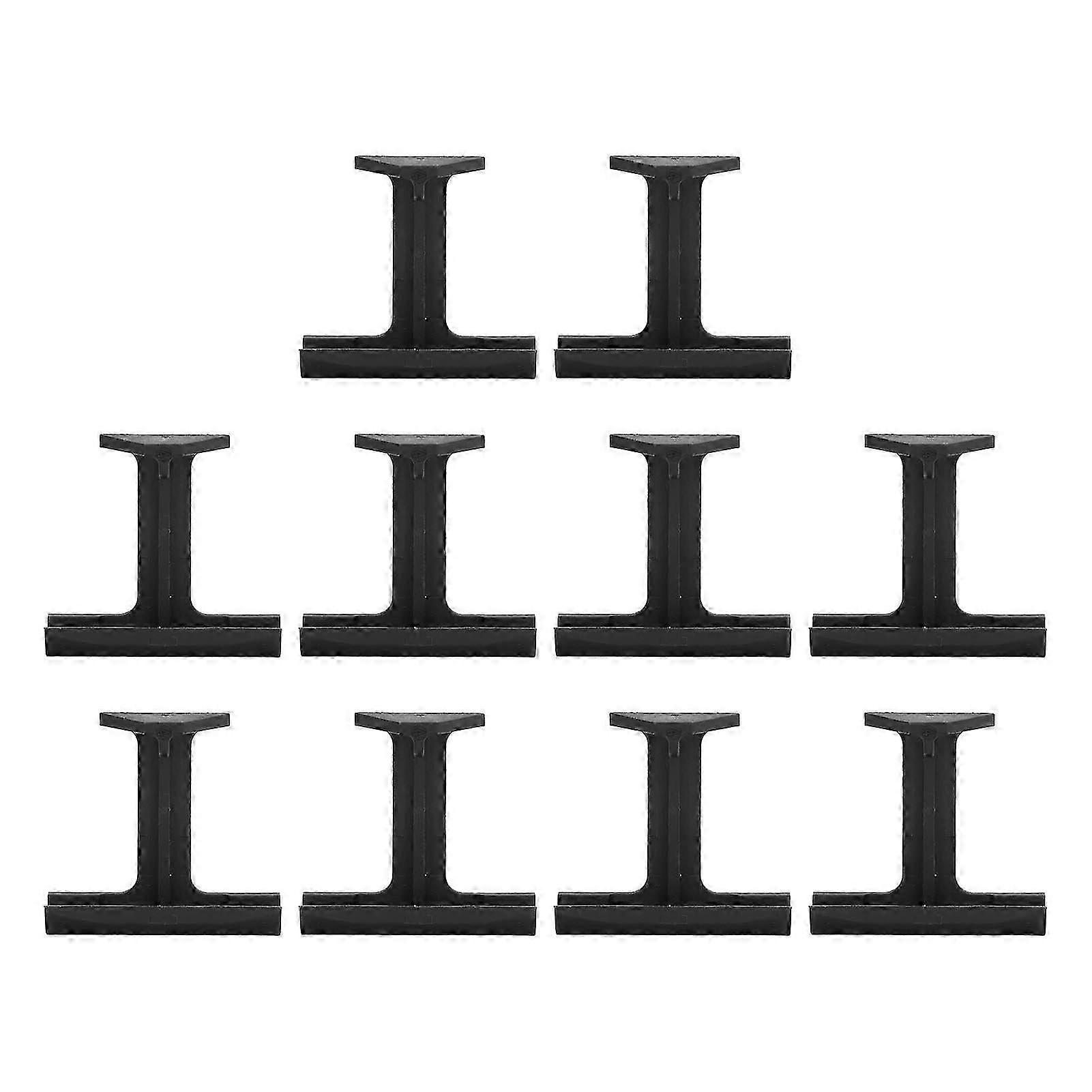 10PCS PVパネルウォーターガイドクランプPa66耐熱アンチエイジングソーラーパネル排水クリップ屋外用3cm / 1.2in