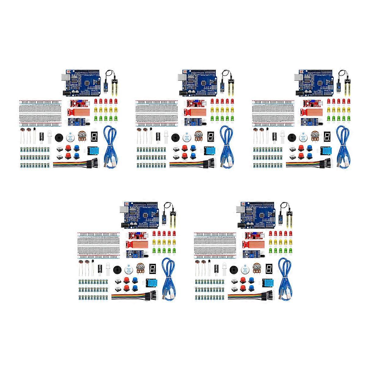 5X Suitable for R3 DIY Kit Capacitor/Bridge/Breadboard Kit