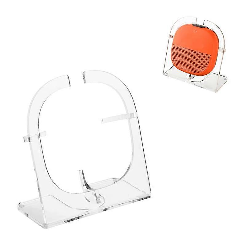 Portable AntiSlip Speaker Mount Holder Base Desktop Stand For Bose SoundLink Micro White