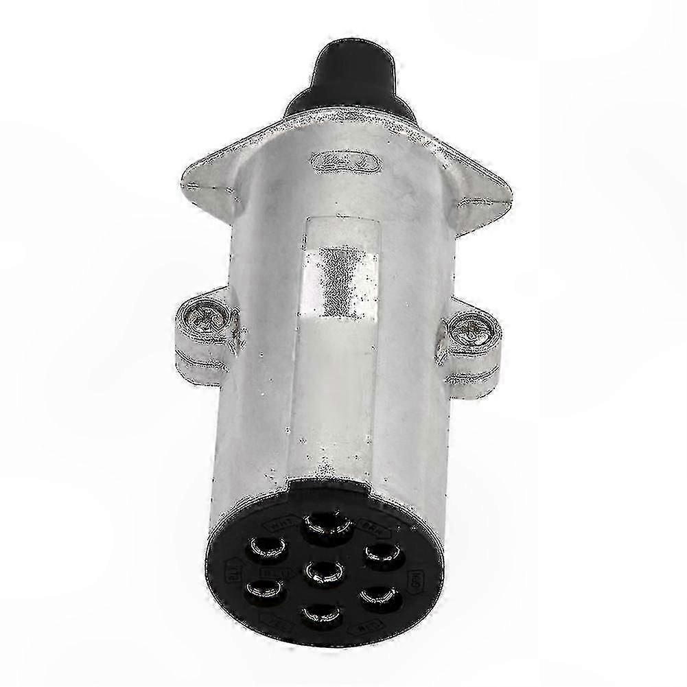 7-Pin N-Type Trailer Plug Adapter for 24V Truck and Caravan Towing Connection