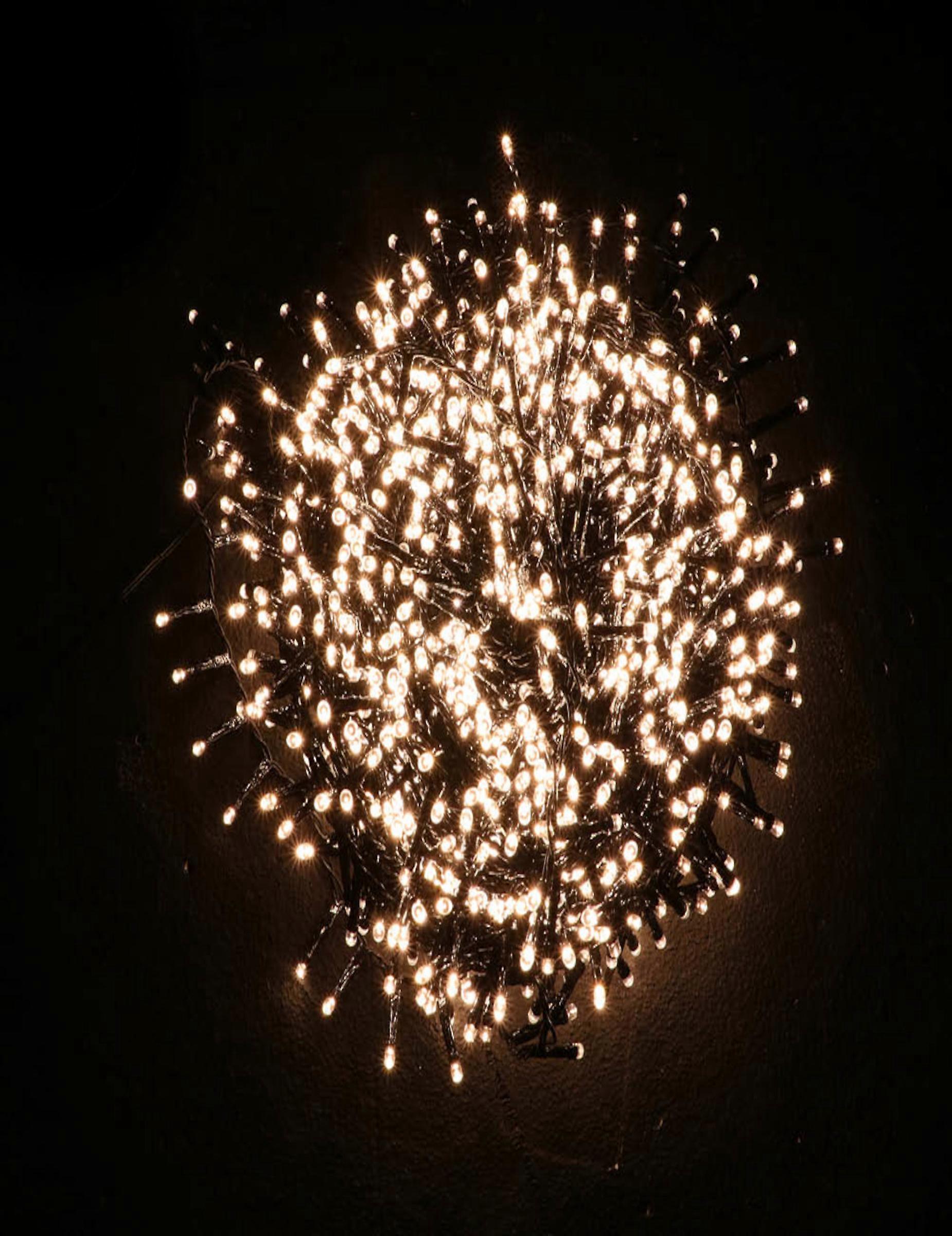 Warm white string light 20m 1000 LEDs