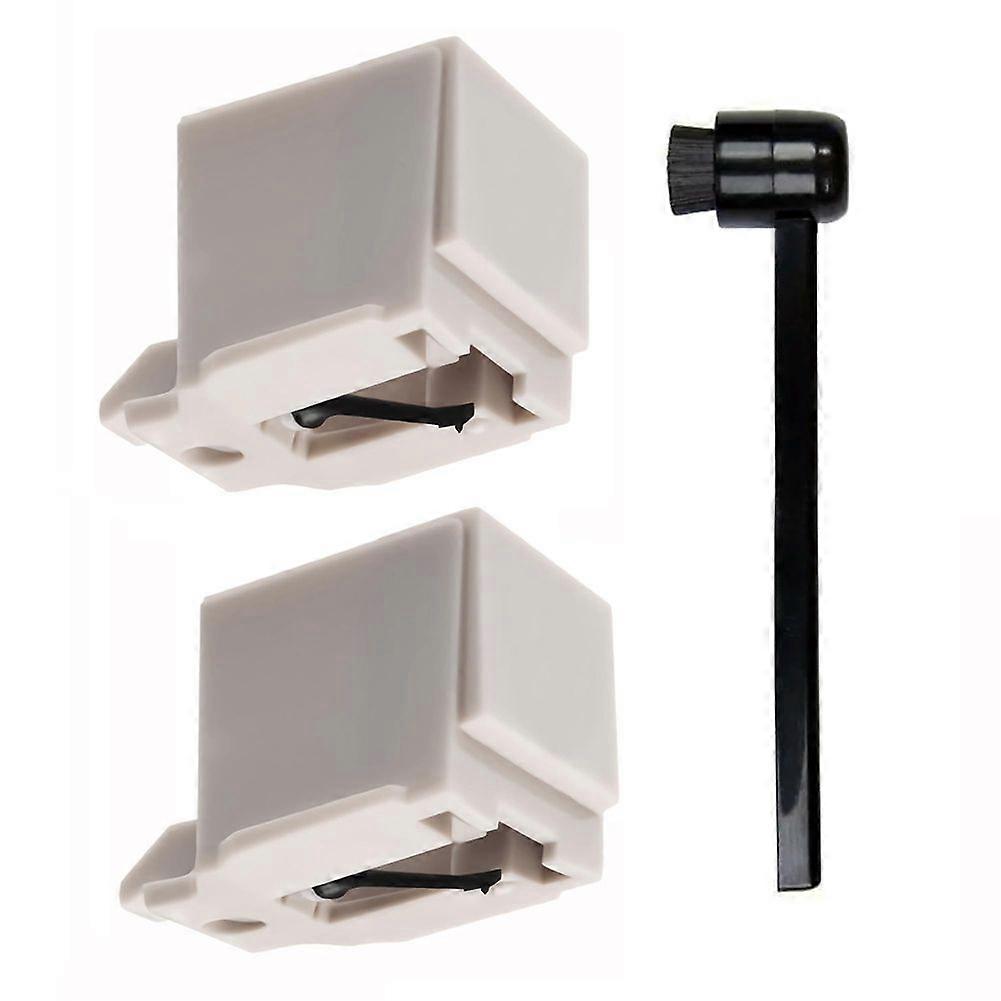 ATN3600L Diamond Record Player Needles Replacement with Stylus Cleaning Brush, for AT-LP60X, AT-LP60XBT