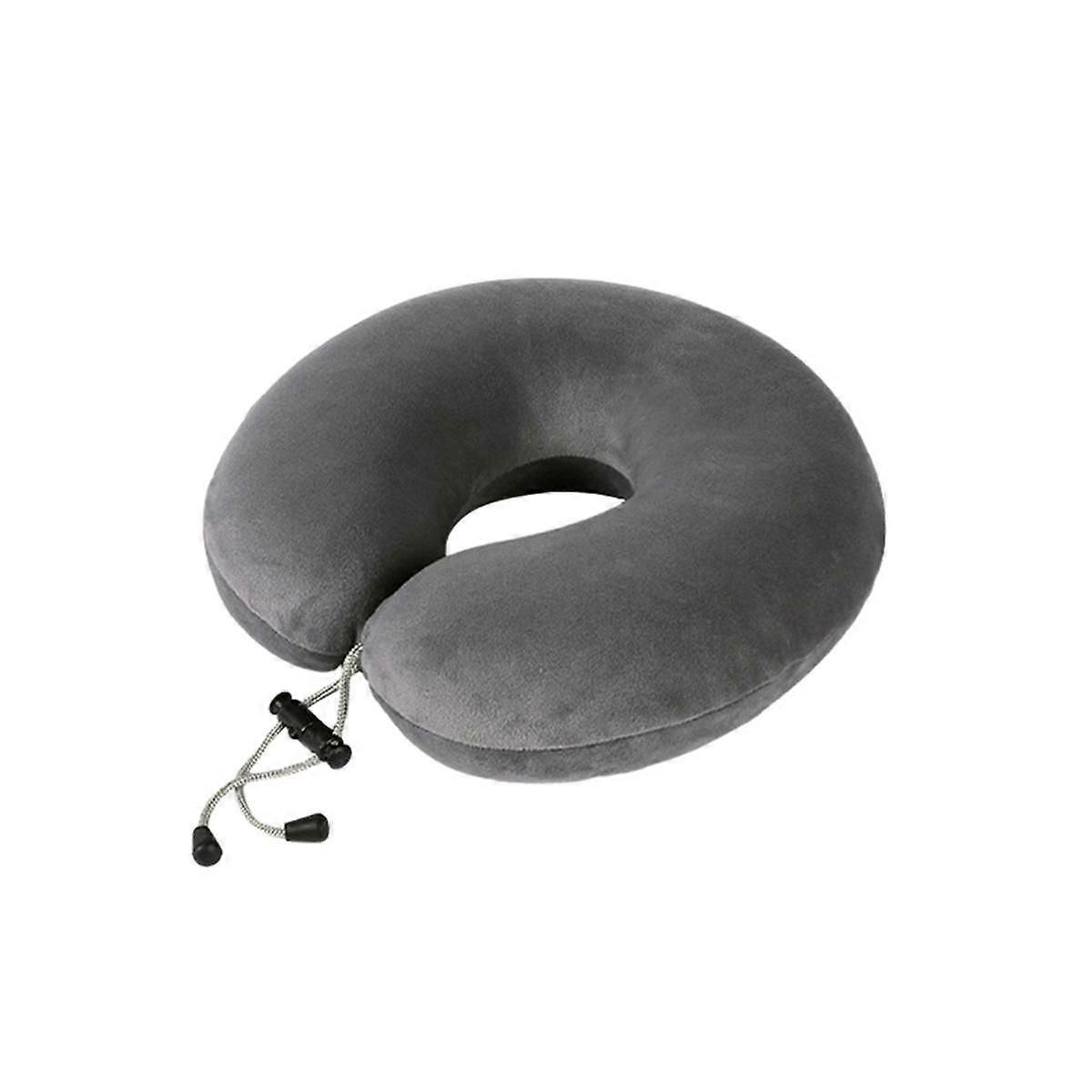 1Pc Natural Latex Neck Pillow Neck Pillow U Shaped Neck Pillow Case White Throw Pillows for Bed Pla