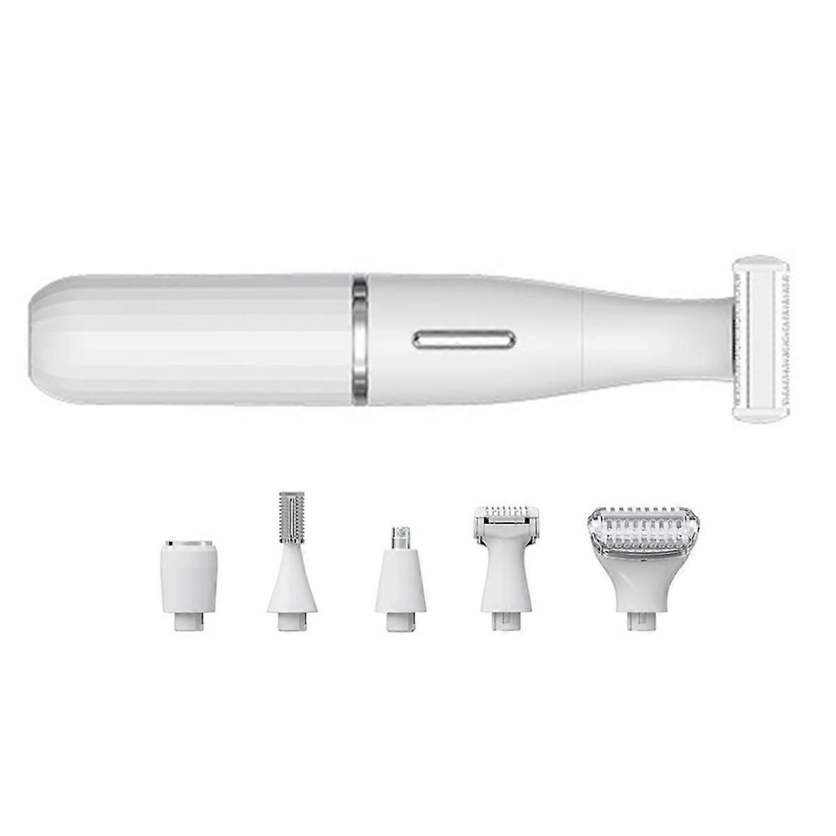 Rasoio di precisione per aree intime 6 in 1, Bikini Line, Delicate Shaving Balls, Rasoio per peli pubici Viso