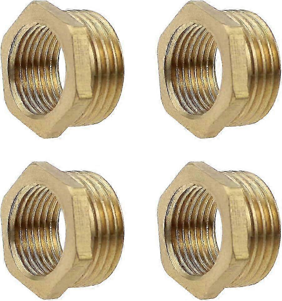 pieces reducer brass connector 1/2u201C x 3/8u201C