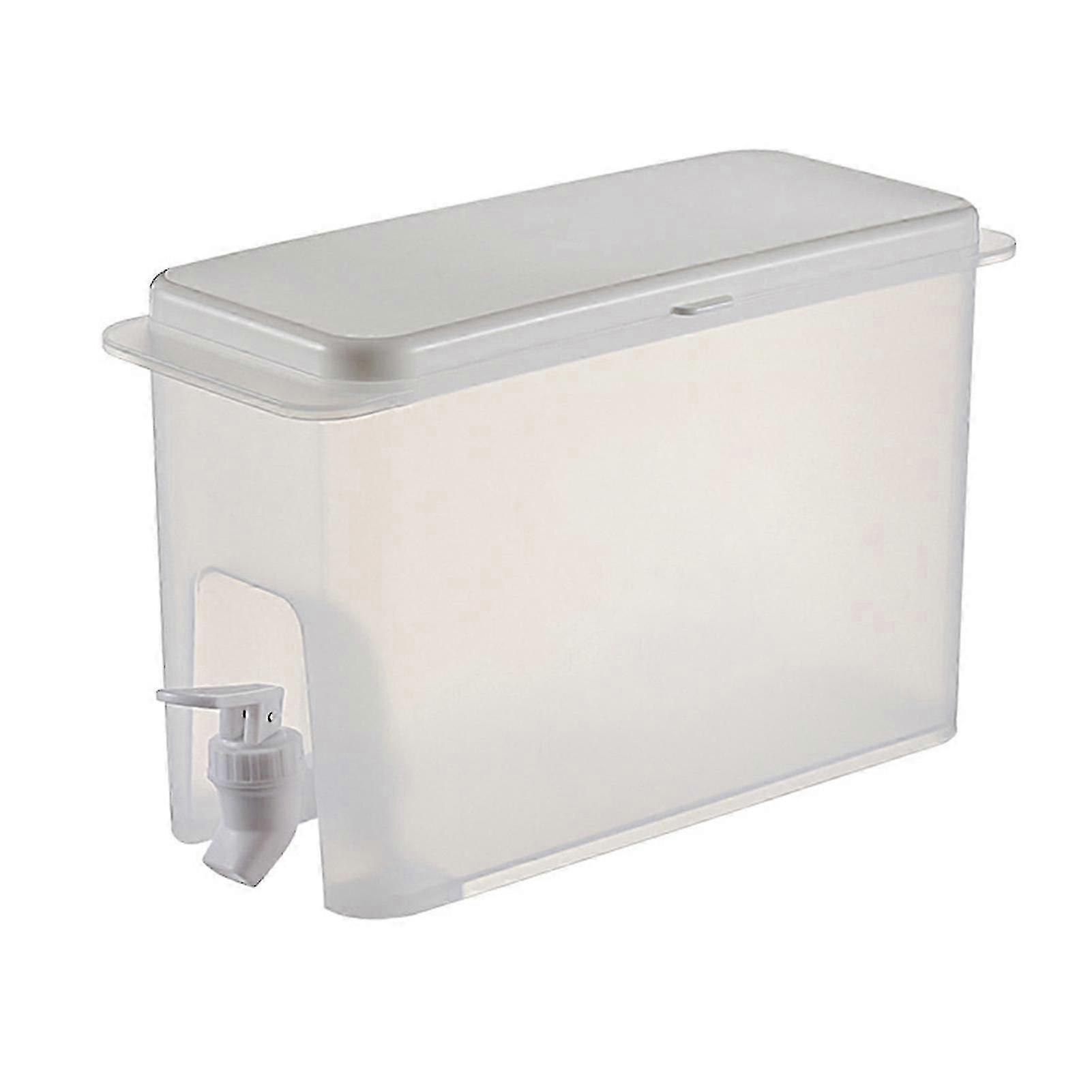 3.5L Plastic Cooling Kettle with Tap Durable High Capacity Cold Water Bucket for Making Fruit Tea