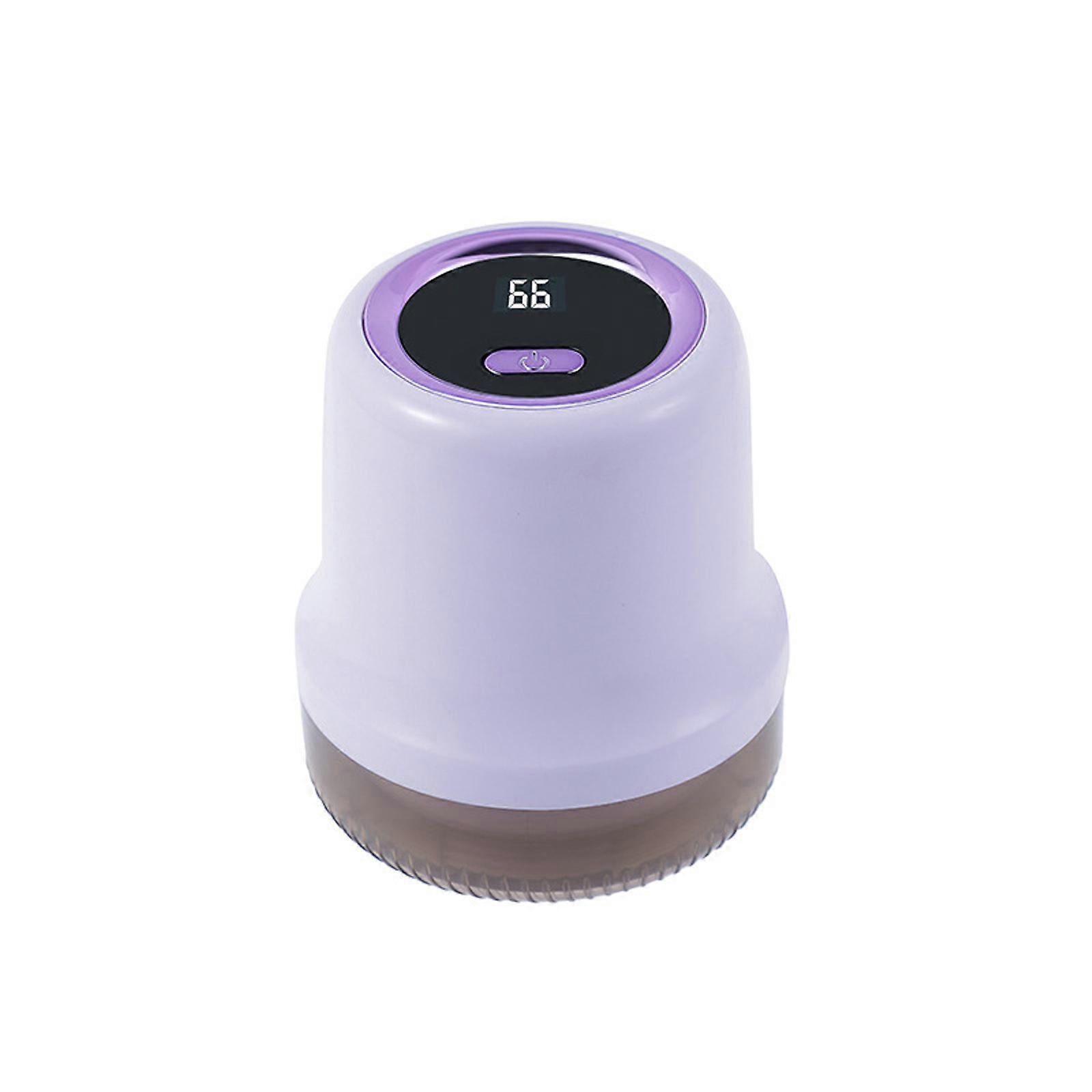 Fabric Shaver Rechargeable Fabric Electric Lint Remover Large Coverage Multipurpose for Couch Carpet Linen Clothing  Purple