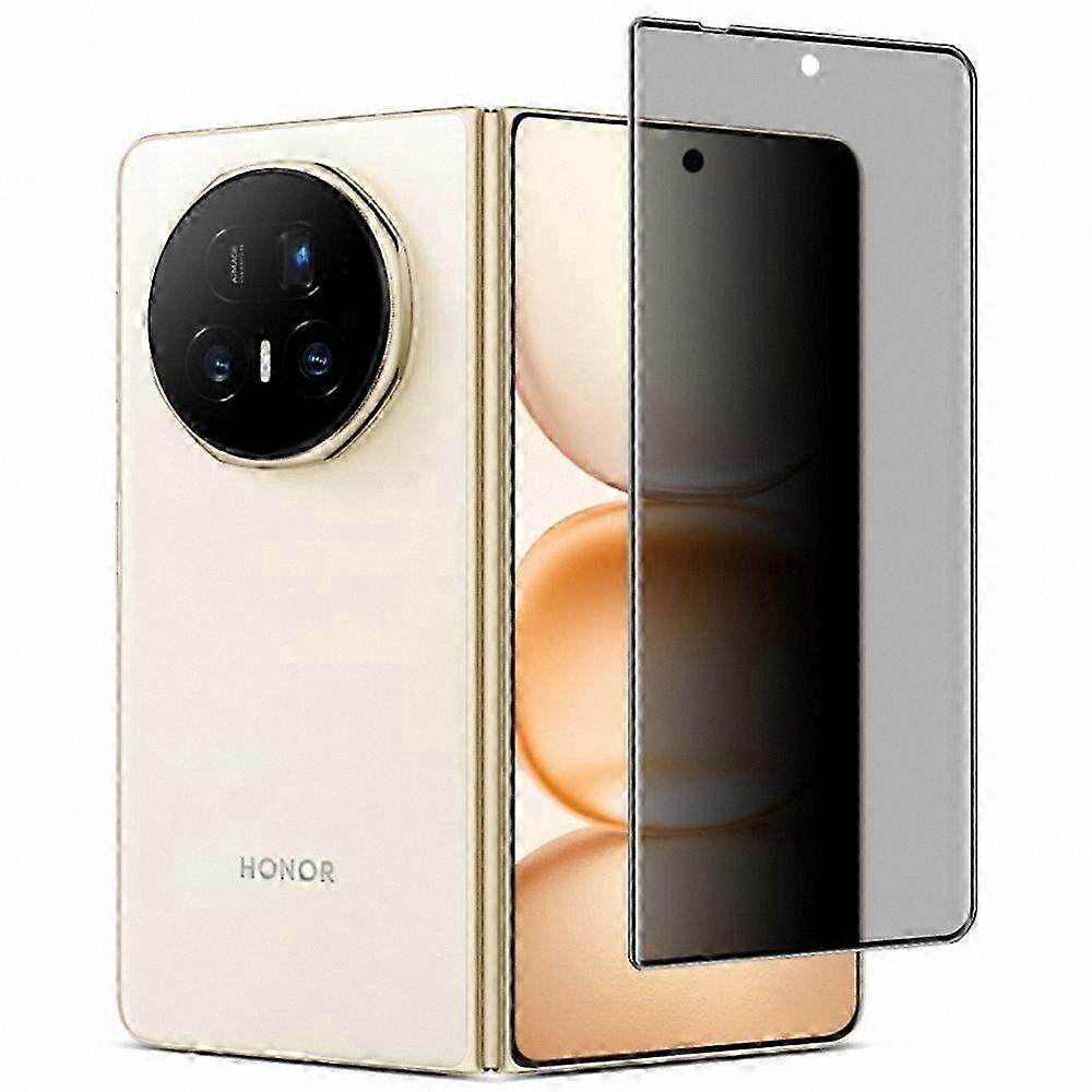 Full Coverage Tempered Glass Screen Protector with Anti-Spy Feature for Honor Magic V5 5G Smartphones