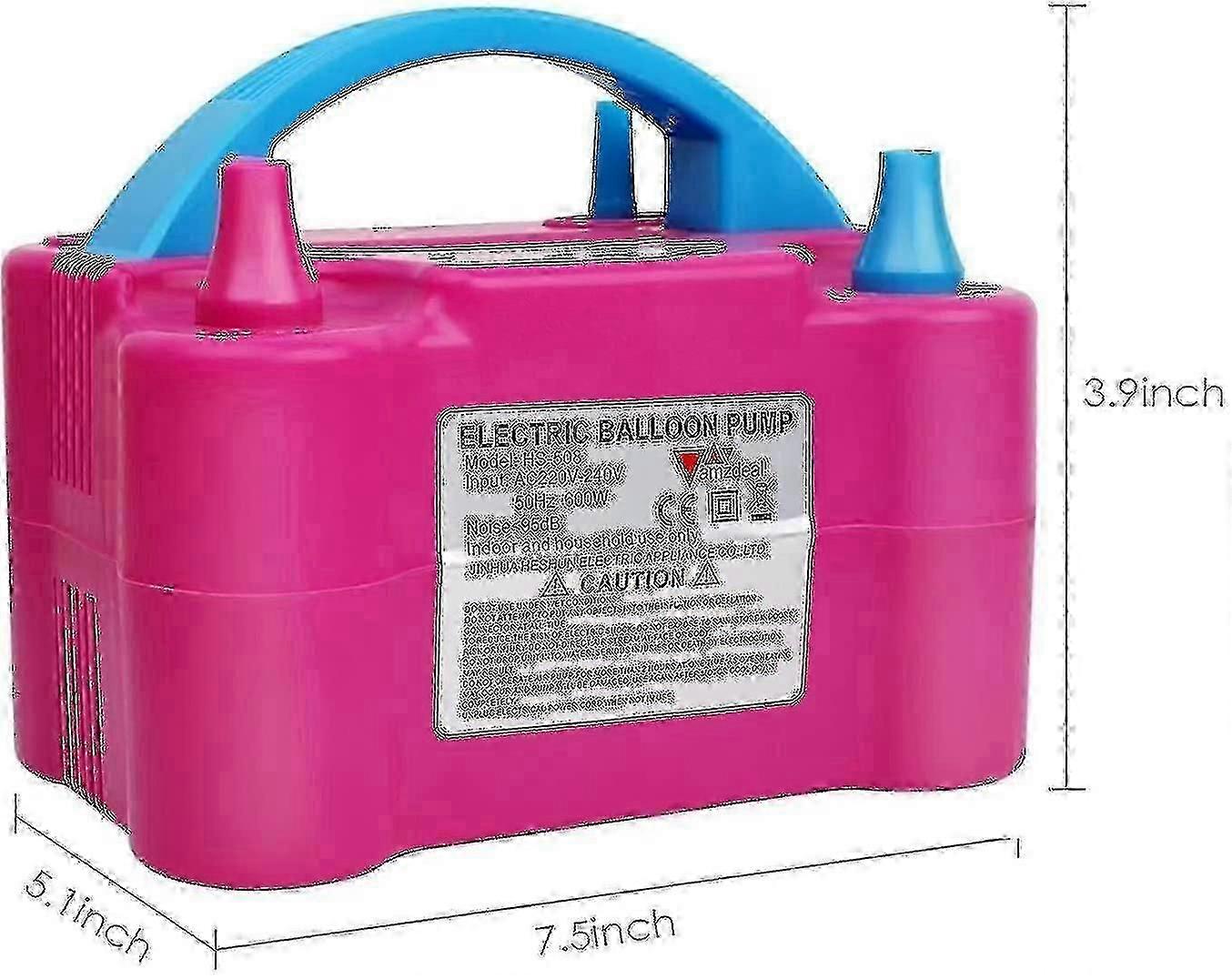 600Wポータブル電動バルーンポンプパーティーウェディングバースデー用自動インフレーター