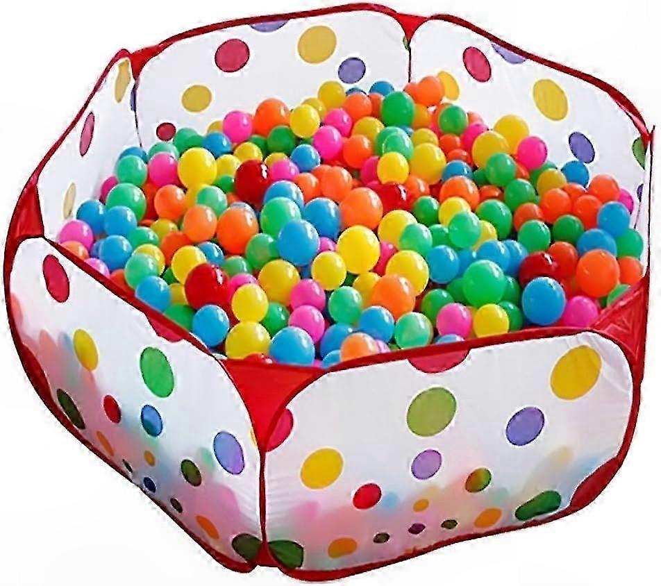 Kids Play Tent Ball Pit Pool 100cm Διάμετρος Fun Playhouse για εσωτερικές εξωτερικές δραστηριότητες