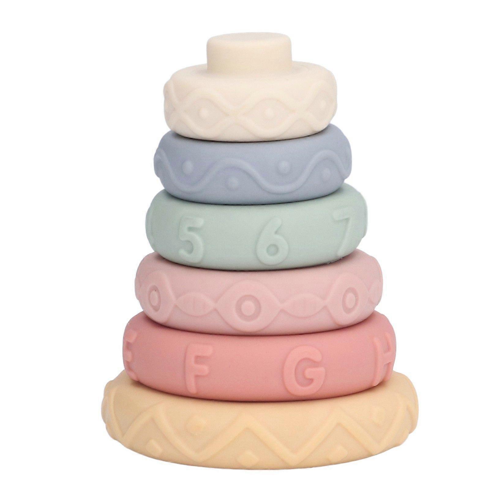 Stacking Ring Early Educational Stacking Tower for Children Over 6 Months Toddlers