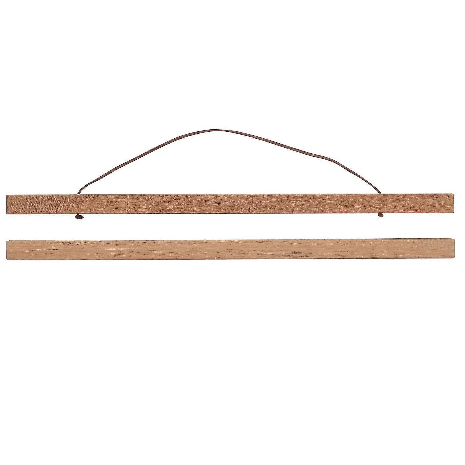 1set Scroll Calendar Hanging Picture Hanging Rods Magnetic Painting Hanging Rods
