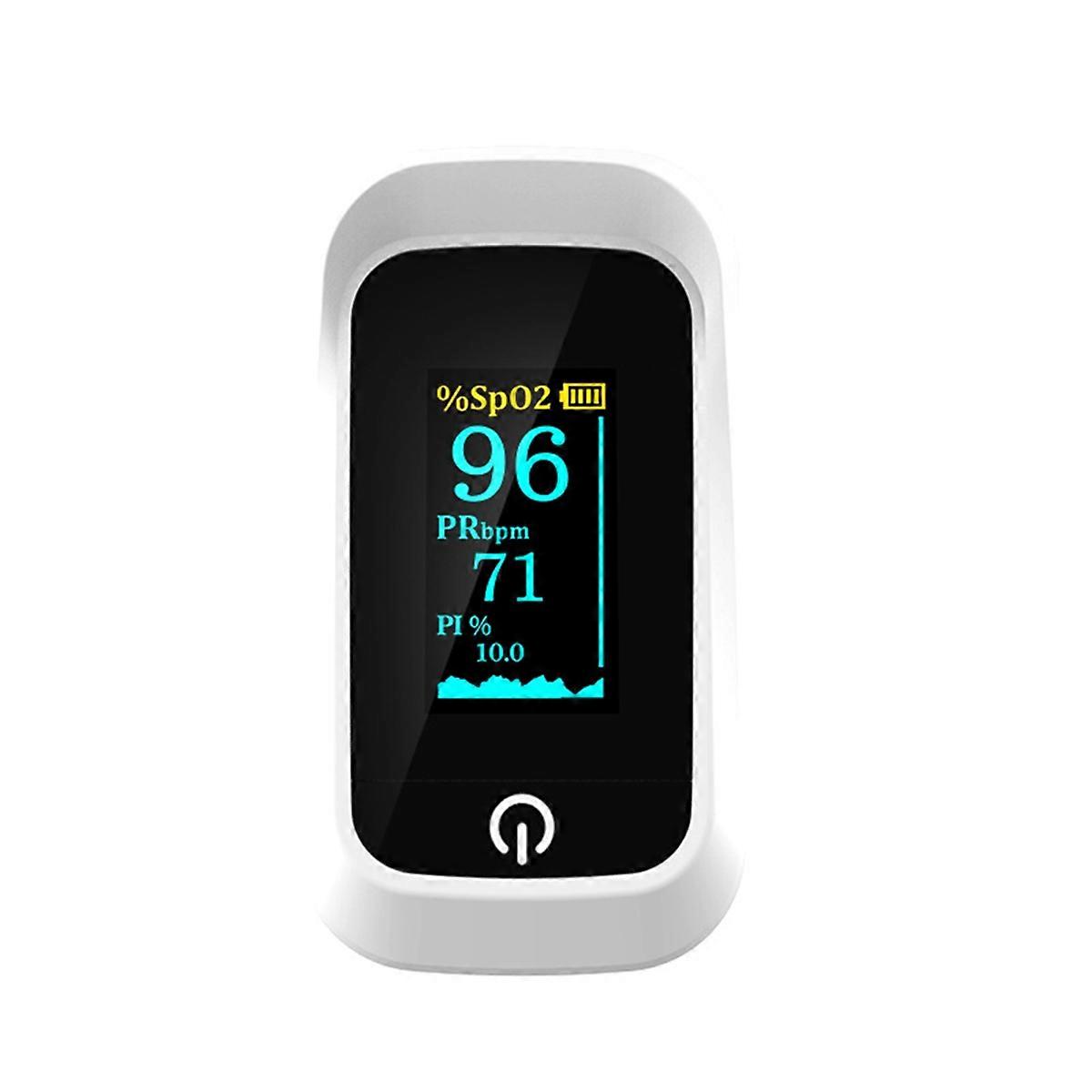 Portable Finger Blood Oxygen Heart Rate Saturation Meter OLED Oximetro de Dedo Saturometro Monitor