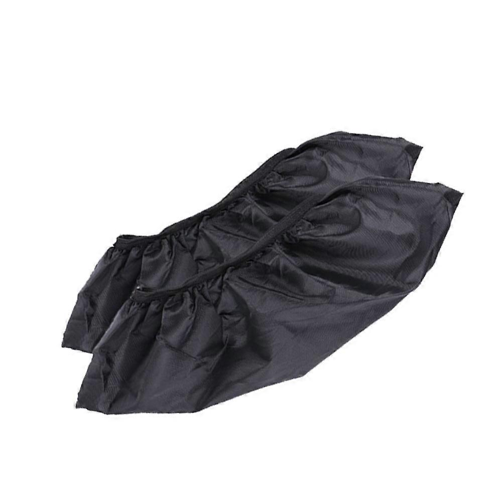 Ice Skate Covers for Protection 2Pcs PVC Black Skate Guards